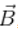 \vec{B}